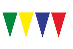 Pennant Banner Multicoloured Plastic 400 x 26 cm