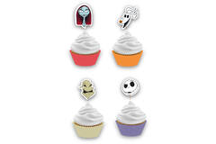 48 Cupcake Cases and Picks Nightmare Before Christmas Paper