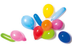 30 Latex Balloons Shapes & Colours Assorted