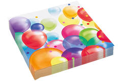 20 Napkins Balloons 33 x 33 cm