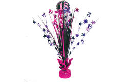 Spray Centrepiece 18 Sparkling Celebration - Pink Foil / Paper 45.7 cm