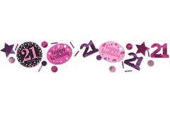 Confetti 21 Sparkling Celebration Pink Foil / Paper 34 g