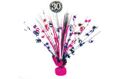 Spray Centrepiece 30 Sparkling Celebration - Pink Foil / Paper 45.7 cm