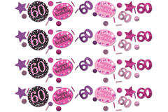 Confetti 60 Sparkling Celebration Pink Foil / Paper 34 g