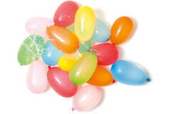 150 Water Balloons assorted with Filler
