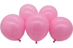 5 Latex Balloons LED Pink 27.5 / 11"