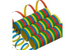 3 Streamers Stripes Flame Retardant Paper 0.7 x 400 cm