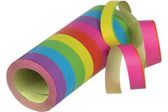 Jumbo Streamer Stripes Flame Retardant Paper 1.4 x 1500 cm