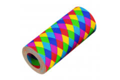 Jumbo Streamer diamonds, flame retardant, 1,4 x 1500 cm
