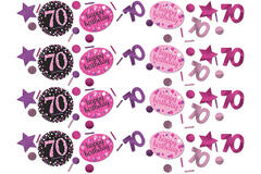 Confetti 70 Sparkling Celebration Pink Foil / Paper 34 g