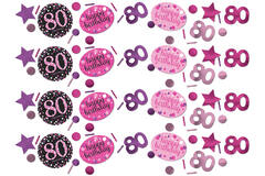 Confetti 80 Sparkling Celebration Pink Foil / Paper 34 g