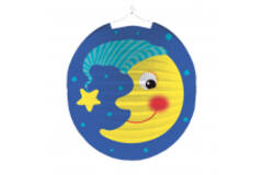 Lantern Moon with Hat Paper 25 cm