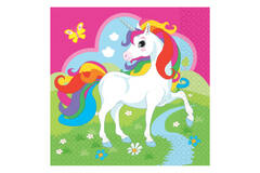 20 Napkins Unicorn 33 x 33 cm