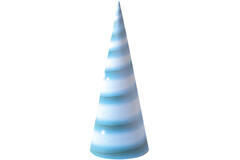 8 Party Cone Hats Unicorn Paper Height 15.8 cm