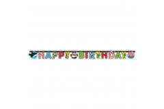 Letter Banner Pirate Paper 180 x 15 cm