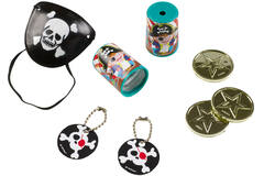 Favour Set Pirate Plastic / Paper 24 Pieces