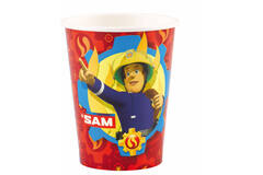 8 Cups Fireman Sam 2017 Paper 250 ml