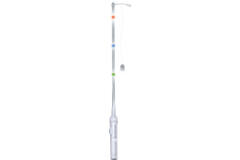Lantern Stick Electrical Flashing White Plastic 40 cm