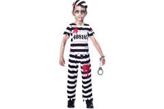 Child Costume Zombie Convict Age 5 - 6 Years