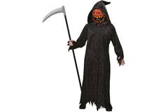 Child Costume Pumpkin Reaper Age 7 - 8 Years
