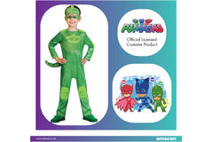 Child Costume PJ Masks Good Gekko Age 5 - 6 Years