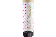 2 Party Popper Everyday Love Plastic / Paper 15 cm