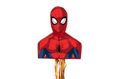 Pull Pinata Spiderman Paper / Plastic 35.5 x 46 x 13.5 cm