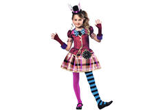 Child Costume Miss Hatter     11-12 Years