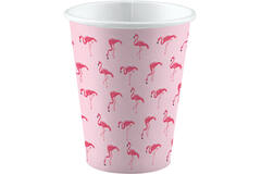 8 Cups Flamingo Paradise Paper 250 ml