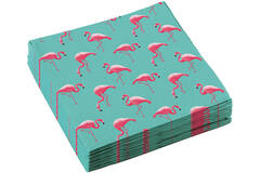 20 Napkins Flamingo Paradise 33 x 33 cm