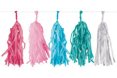 Garland Tassel Flamingo Paradise Paper 400 cm