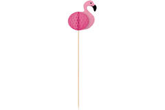 10 Picks Flamingo Paradise Honeycombs Wood 19 cm