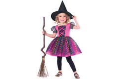 Child Costume Rainbow Witch Age 2 - 3 Years