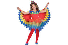 Child Costume Pretty Parrot Fairy Age 11-12 Years