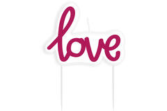 Mini Character Candle Love Height 8.9 cm