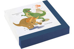 20 Napkins Happy Dinosaur 33 x 33 cm