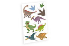 9 Tattoos Happy Dinosaur
