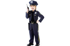 Child Costume Police Officer  6-8 Years