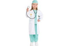 Child Costume CSTM DOCTOR Girl6-8 Years