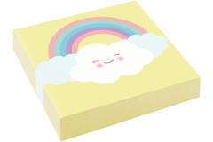 20 Napkins Rainbow & Cloud 25 x 25 cm
