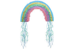 Pull Pinata Rainbow & Cloud Paper / Plastic 48.5 x 43.3 x 6.8 cm