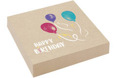 20 Napkins My Birthday Party 33 x 33 cm