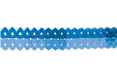 2 Garlands Mini Sky Blue Paper 8 x 200 cm