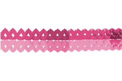 2 Garlands Mini Hot Pink Paper 8 x 200 cm