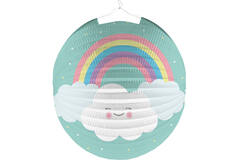 Lantern Rainbow & Cloud Paper 25 cm
