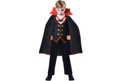 Child Costume Dracula Boy Age 8 - 10 Years