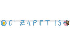 Letter Banner O'zapft is Paper 125 x 12 cm