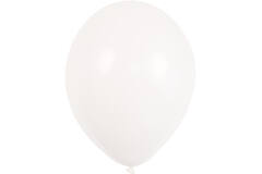 10 Latex Balloons Crystal Clear 27.5 cm / 11"