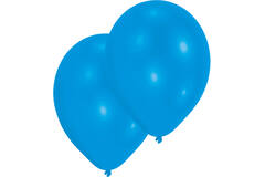 50 Latex Balloons Metallic Blue 27.5 cm / 11"