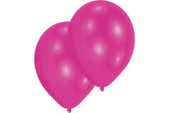 50 Latex Balloons Metallic Magenta 27.5 cm / 11"